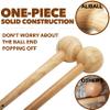 AliBall AliBall Professional Baseball/Softball Glove Break-in Conditioning Kit - 5 Piece Set with Solid Construction Mallet, Universal Fit for Adult & Youth view 2