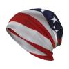 American South African Flag Comfort Elegance Knitted Hat Black Daily for Men Women view 1