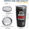 Archery Black Edition Viking Tumbler 20oz - Archery legend in - Sports court Team Indivdiual partner Archery view 4