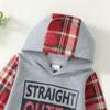 12 Month Boy Clothes Baby Boy Outfits Infant Boy Clothes Fall Long Sleeve Black Hoodies Ripped Jeans Set Baby Boy Winter Clothes 12-18 Months view 4