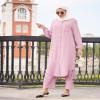 Abayas for Women Muslim 2 Pieces Sets Long Sleeve Button Down Shirt and Pants Abaya Dubai Islamic Caftan Casual Clothes Turkey kaftans Prayer Dress Arabian Robe Ramadan Outfits view 3