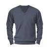 Buddhi Mens V Neck Pullover Sweaters 2023 Fashion Cassual Sweatshirts Classic Fit Fine Gauge Supima Cotton V-Neck Sweaters Long Sleeve Pullovers Fall Winter Warm Sweatshirts Dark Gray view 1