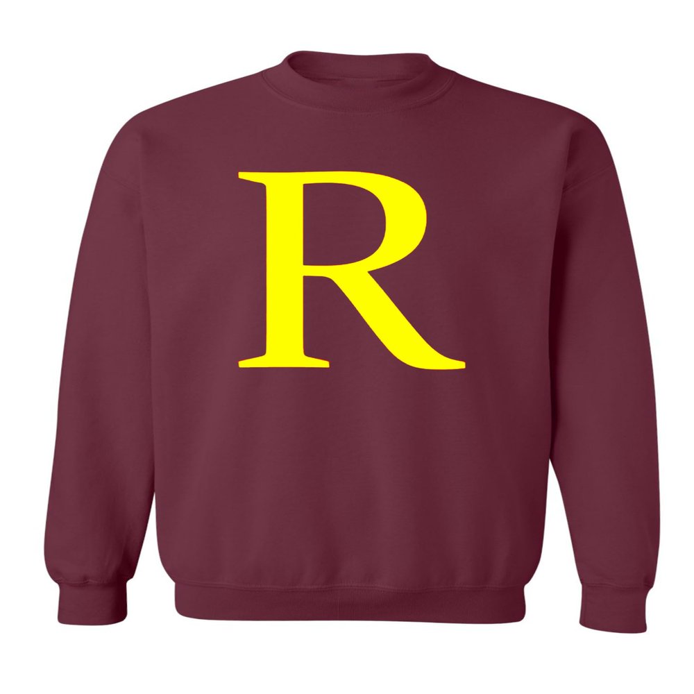 ALLNTRENDS Adult Sweatshirt R Harry Christmas Cool Fans Xmas Party (US, Alpha, X-Large, Regular, Regular, Maroon)