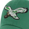 47 Men's Kelly Green Philadelphia Eagles Clean Up Adjustable Hat view 2