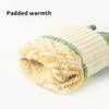 Cozy Knitted Warm Gloves Men and Women Autumn and Winter Outdoor Cycling Colorful Couple Padded Gloves 1 Pair Gift view 3