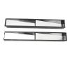 1 Pair Cart Rear View Mirror, Adjustable Universal Cart 4 Panel Mirrorr, HD Shatterproof Glass Mirror for CartE Z GO and Other Wide Angle Rear View Mirror view 1