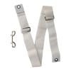 White Tennis Court Net Center Strap Tennis Net Strap Center Portable Durable Tennis Net Straps Tennis Straps Accessories for Sports Practicing Gym view 1