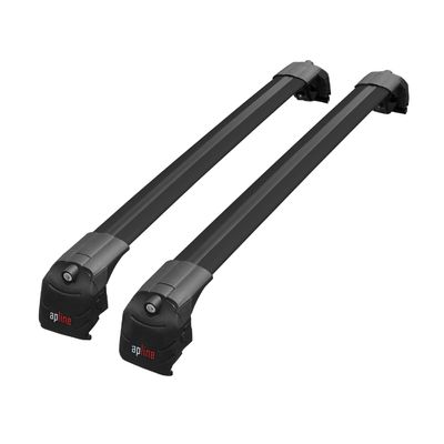 acpar Compatible with Nissan Qashqai 3 (J12) 2022-2025 ACE-2 Car Roof Rack Cross Bar Black Aluminium 2 Bars