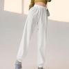 NATHGAM 2025 Womens Sweatpants Thicken Winter Warm Fleece Lined Yoga Pants High Waist Bodycon Long Pants Lightweight Comfy Fashion Teen Y2K High Street Trousers view 3