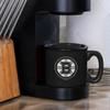 Rico Industries NHL Hockey Boston Bruins Black Speckle 12oz Laser Engraved Campfire Mug view 4