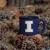 Rico Industries NCAA Illinois Fighting Illini Speckle 12oz Laser Engraved Campfire Mug view 3
