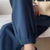 NATHGAM Womens Sweatpants Winter Warm Fleece Lined Lounge Pants High Waist Jogger Long Pants Lightweight Comfy Fashion Y2K Street American Style Trousers view 3