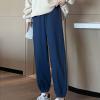 NATHGAM Womens Sweatpants Winter Warm Fleece Lined Lounge Pants High Waist Jogger Long Pants Lightweight Comfy Fashion Y2K Street American Style Trousers view 4