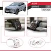 acpar Compatible with Nissan Qashqai 3 (J12) 2022-2025 ACE-2 Car Roof Rack Cross Bar Grey Aluminium 2 Bars view 4