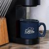 Rico Industries NCAA Bucknell Bison Speckle 12oz Laser Engraved Campfire Mug view 4