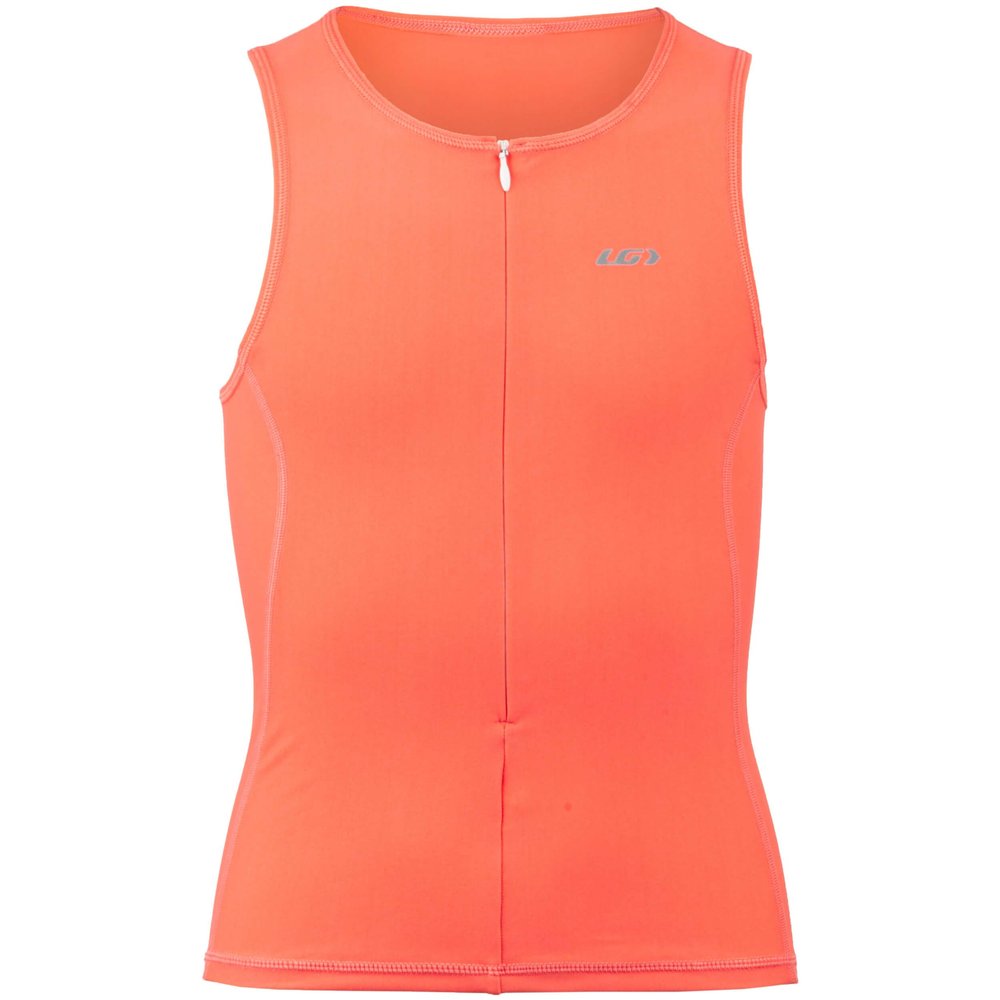Garneau Junior Comp 2 Sleeveless Tri Top, Living Coral, Small