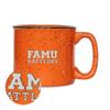 Rico Industries NCAA Florida A&M Rattlers - FAMU Speckle 12oz Laser Engraved Campfire Mug view 1