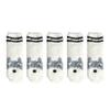 Jaksairos Slipper Socks 5/10 Packs Pet Dog Embroidered Coral Fleece Fuzzy Socks Warm Cozy Plush Floor Socks Sleep Footwear (5-9,Schnauzer -5Pairs,5,9) view 1