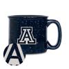 Rico Industries NCAA Arizona Wildcats Speckle 12oz Laser Engraved Campfire Mug view 1