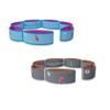 2 PCS Stretch Bands For Kids  Yoga Straps for Stretching with 7 Loops Workout Guide  Video Exercises For Elastic Stretch Strap Pilates, Yoga, Dance, Gymnastics, Dance (Blue & Gray) view 2