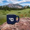 Rico Industries NCAA Dayton Flyers Speckle 12oz Laser Engraved Campfire Mug view 2