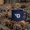 Rico Industries NCAA Dayton Flyers Speckle 12oz Laser Engraved Campfire Mug view 3
