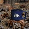 Rico Industries NCAA Fresno State Bulldogs Speckle 12oz Laser Engraved Campfire Mug view 3