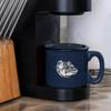 Rico Industries NCAA Gonzaga Bulldogs - Zags Speckle 12oz Laser Engraved Campfire Mug view 4