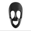 Great Call Athletics | Wrestling Face Guard & Classic Headgear Combo Pack | Universal Fit Head Gear Broken Nose BJJ Black Set view 3