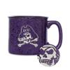 Rico Industries NCAA East Carolina Pirates Speckle 12oz Laser Engraved Campfire Mug view 1