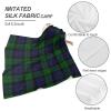 Black Watch Plaid Square Scarf Silk Feeling Headscarf Hair Wraps for Women Sleeping Fashion Bandana Bag Accessories 18"x18" view 4