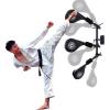 RISANXUN Wall Mounted Taekwondo Kick Pads, Taekwondo Training Kicking Targets Holder, 3 Kicking Targets for Teens and Adults, Martial Arts Training Equipment view 1