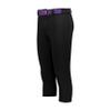Augusta Sportswear Womens Gamer Classic Softball Pant Black M view 1