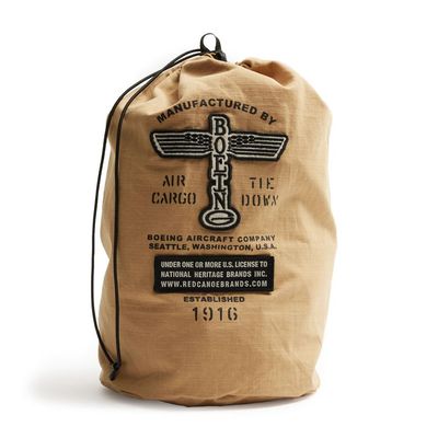 ItsYourAirplane.com Vintage Boeing Logo Ripstop Organizing Bag, TAN