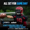 Sports Unlimited Schutt Vengeance Pro LTD II Adult Football Helmet with Facemask and Sports Unlimited Bag, Schutt Football Helmet Adult, Matte Black M view 2