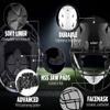 Sports Unlimited Schutt Vengeance Pro LTD II Adult Football Helmet with Facemask and Sports Unlimited Bag, Schutt Football Helmet Adult, Matte Black M view 4