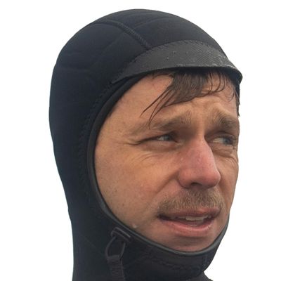 Ho Stevie! Surfing Wetsuit Hood 3mm  Warm, Comfortable, Works with All Wetsuits (Small)