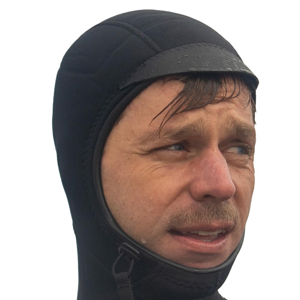 Ho Stevie! Surfing Wetsuit Hood 3mm  Warm, Comfortable, Works with All Wetsuits (Small)
