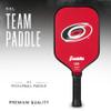 Franklin Sports NHL Carolina Hurricanes Pickleball Paddle - Official NHL Team Rackets - USAP (USAPA) Approved Premium Quality Pickleball Paddles - Authentic Team Logos + Colors view 2