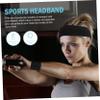 BESPORTBLE 5sets Men Sport Headband Wrist Sweat Bands Cooling Headband for Yoga Running Basketball Football view 4