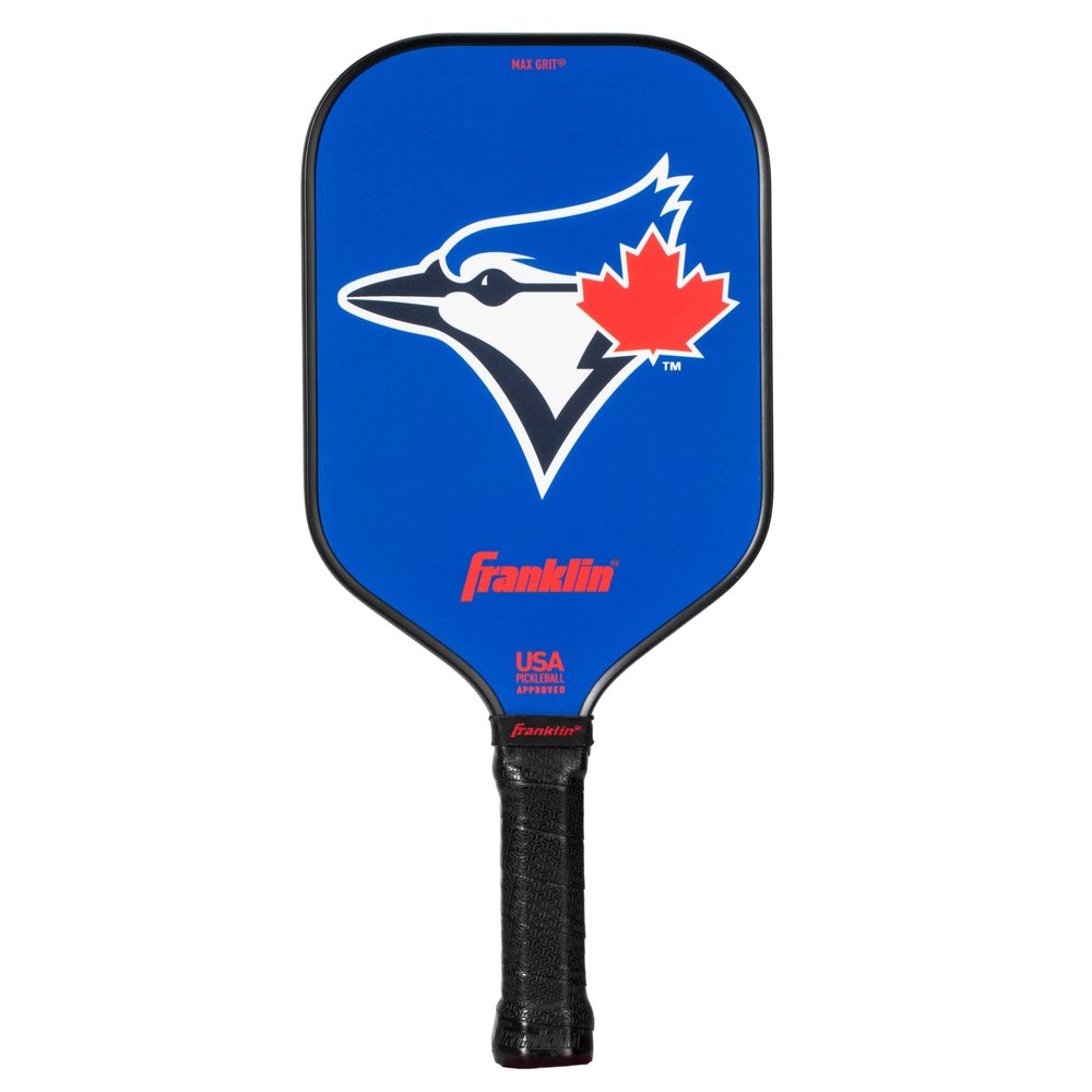 Franklin Sports MLB Toronto Blue Jays Pickleball Paddle - Official MLB Team Rackets - USAP (USAPA) Approved Premium Quality Pickleball Paddles - Authentic Team Logos + Colors