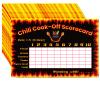 Tkifoda Chili Cook Off Scorecard, Score Sheets, Score Pads, Voting Cards for Chili Cook Off Competition (Chili Cook Off Scorecard) view 1