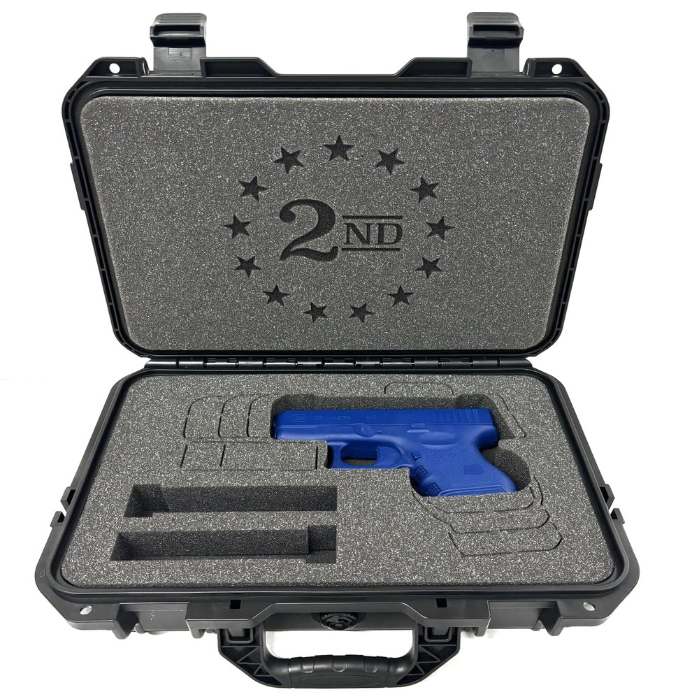 Carolina Cases Universal Hard Pistol Case (2nd With Stars)