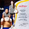 Franklin Sports Indoor Game Volleyball Lite - Kerri Walsh Jennings 9000 Lightweight Soft Youth Volleyball for Match Play - Kids Competition Game Volleyball with Soft Cover - Volleyball + Pump Set view 2