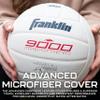 Franklin Sports Indoor Game Volleyball Lite - Kerri Walsh Jennings 9000 Lightweight Soft Youth Volleyball for Match Play - Kids Competition Game Volleyball with Soft Cover - Volleyball + Pump Set view 4