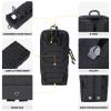 EXCELLENT ELITE SPANKER Tactical EDC Pouch Molle Utility Tool Pouches Gadget Organizer Pocket Waist Belt Bag(Black) view 4