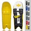 Bratla Pro Colored Cricket Batting Pads Legguard Adult (Yellow) view 1