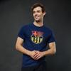 Icon Sports FC Barcelona Ultimate Fan Pack Officially Licensed 5-Piece Soccer Merch - Shirt, Jersey, Jacket, Scarf, Bag XL Navy view 4