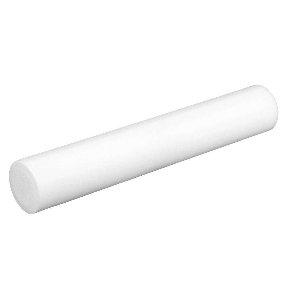 Healthy You Medium/Firm White PE Foam Roller (36" Full Round)