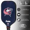 Franklin Sports NHL Columbus Blue Jackets Pickleball Paddle - Official NHL Team Rackets - USAP (USAPA) Approved Premium Quality Pickleball Paddles - Authentic Team Logos + Colors view 4